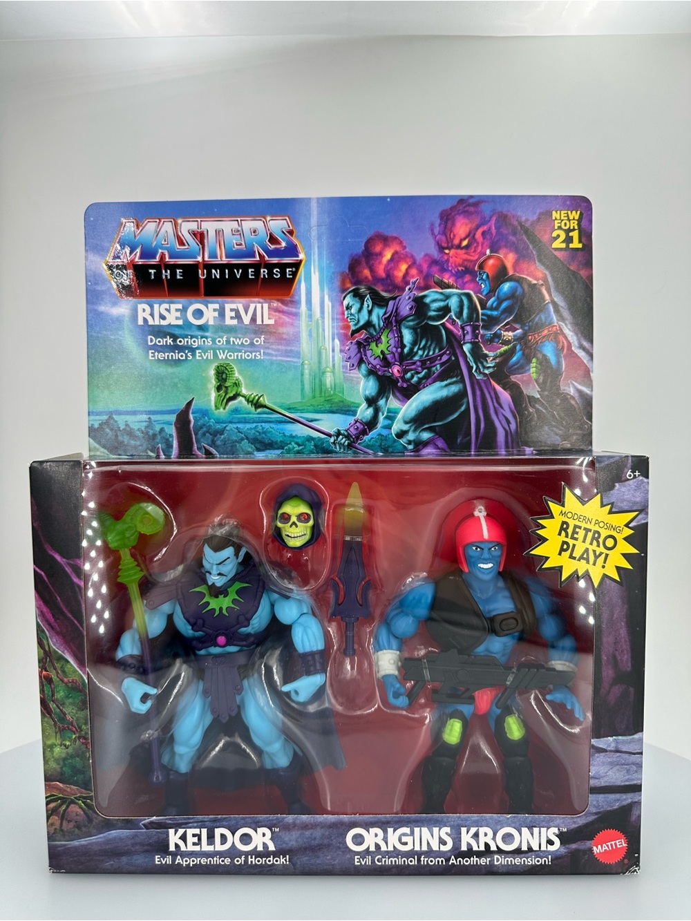 Masters of the Universe Origins Keldor and Kronis (Rise of Evil)